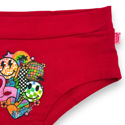 Boxer corto de algodón estampado pretina surtido dama D&R paquete de 6