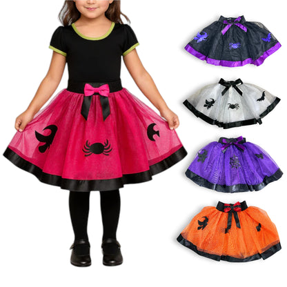 Tutu halloween varios colores niña