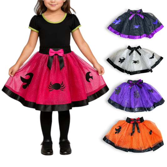 Tutu halloween varios colores niña