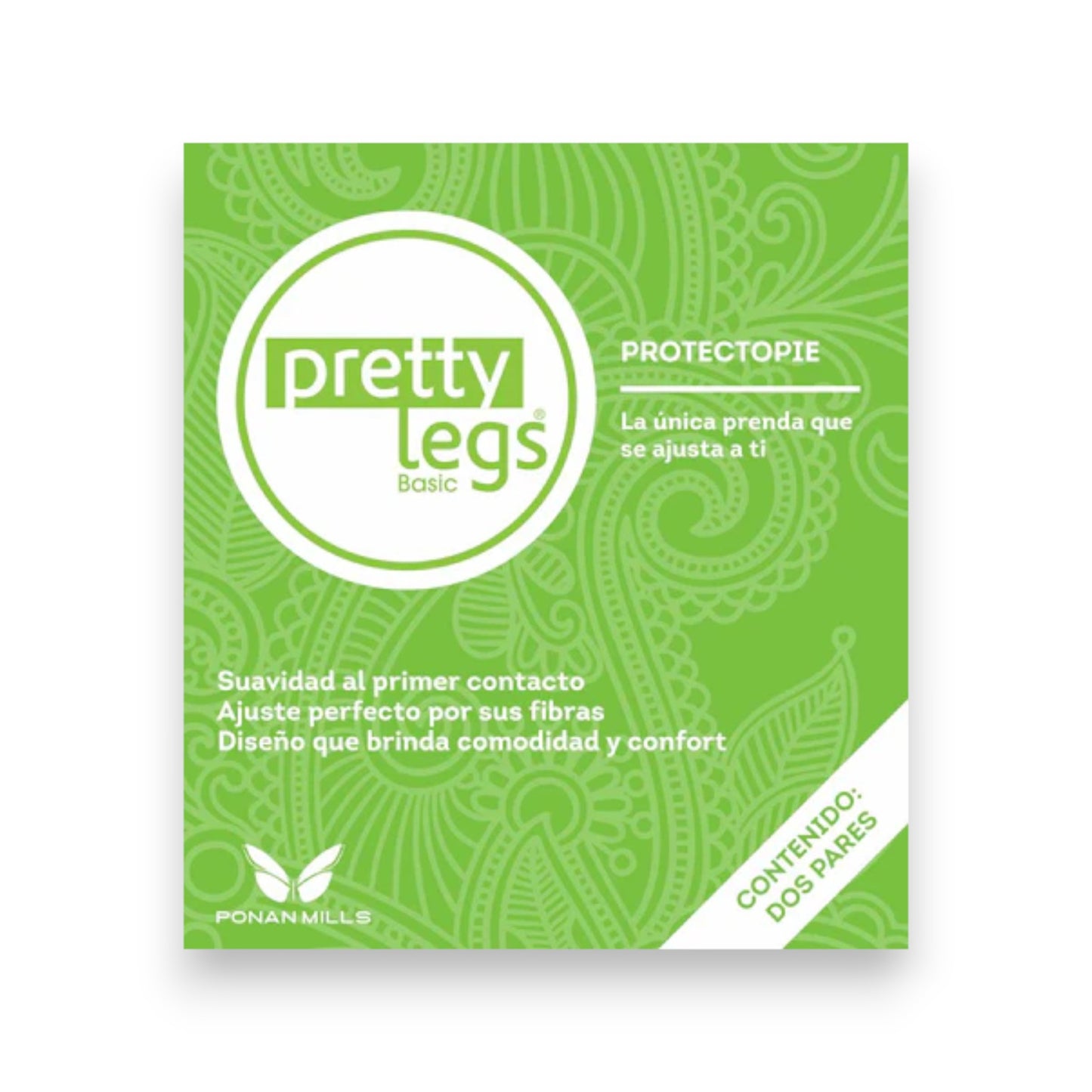 Protectopie vanizado unitalla #6130 dama Pretty Legs