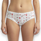 Bikini con estampado castillos y detalle de encaje niña #1276 Cylyo