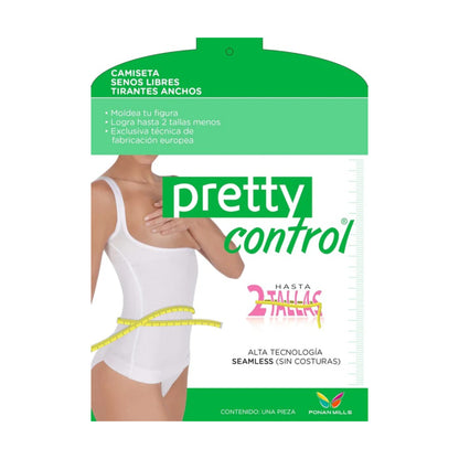 Faja camiseta con top #2130 Pretty Control