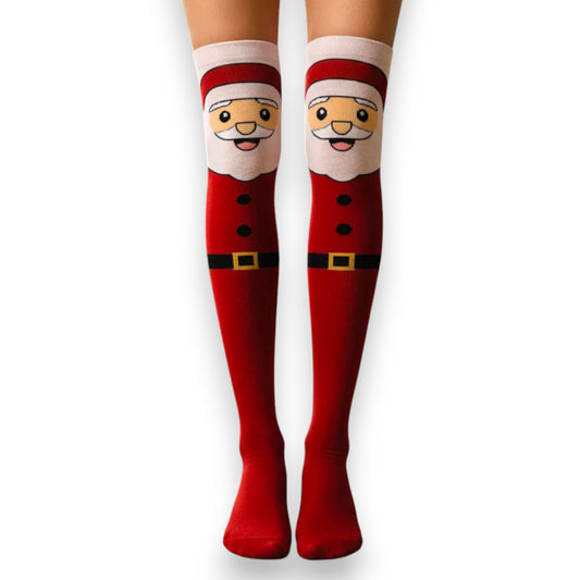 Calceta medieta navideña de Santa Claus unitalla Koos