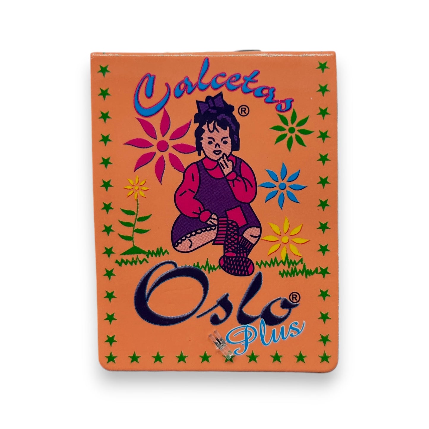 Calceta corta lisa surtida para señora unitalla Oslo paquete de 6