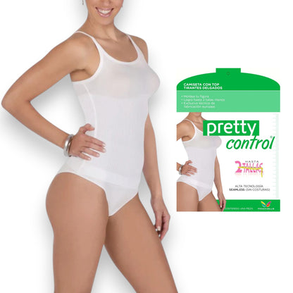 Faja camiseta con top #2130 Pretty Control