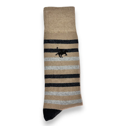 Calcetines estampados surtido unitalla caballero Polo paquete de 12 pares