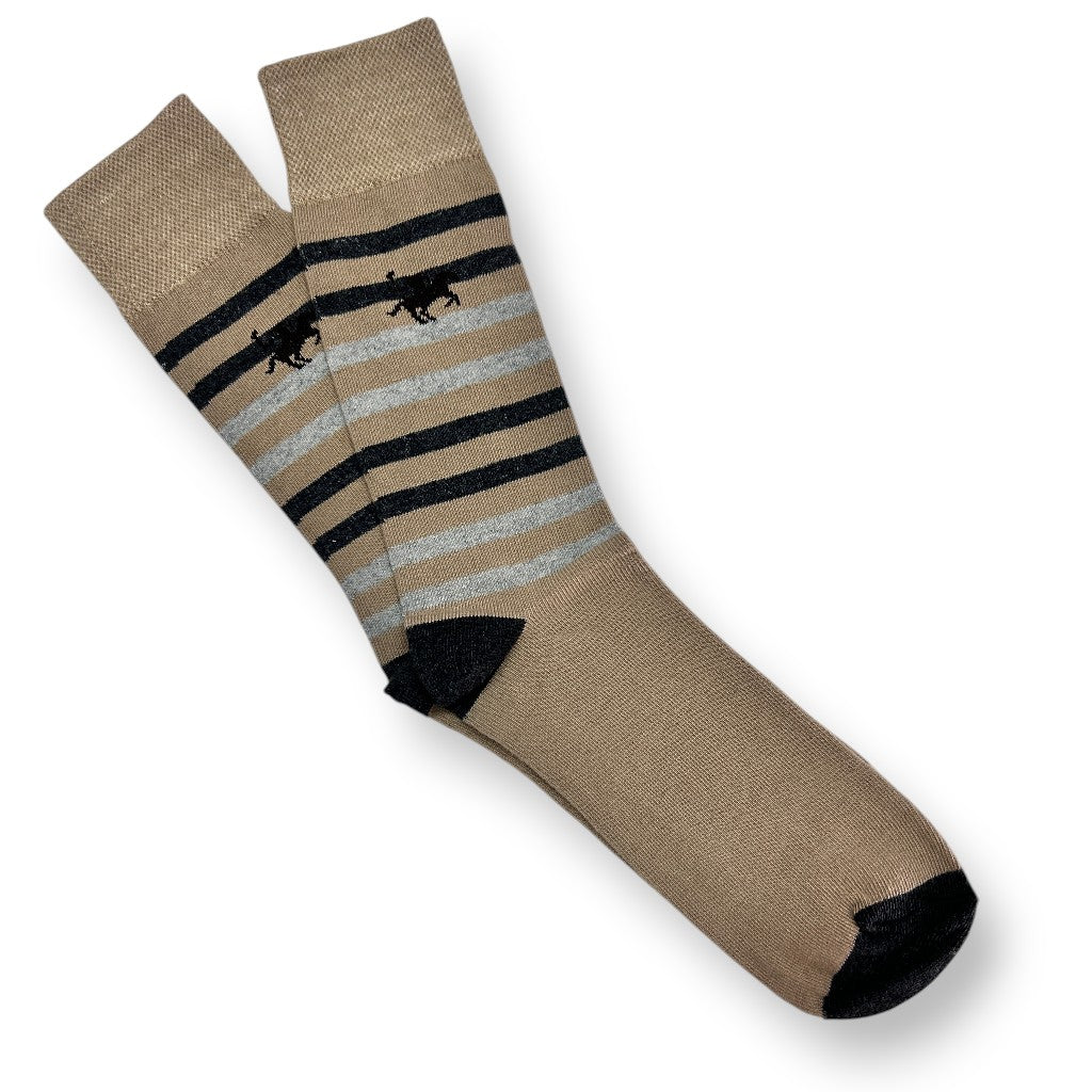 Calcetines estampados surtido unitalla caballero Polo paquete de 12 pares