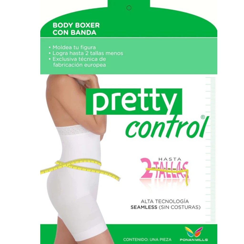 Faja body bóxer con banda #2115 Pretty Control