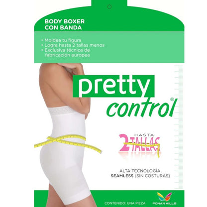 Faja body bóxer con banda #2115 Pretty Control