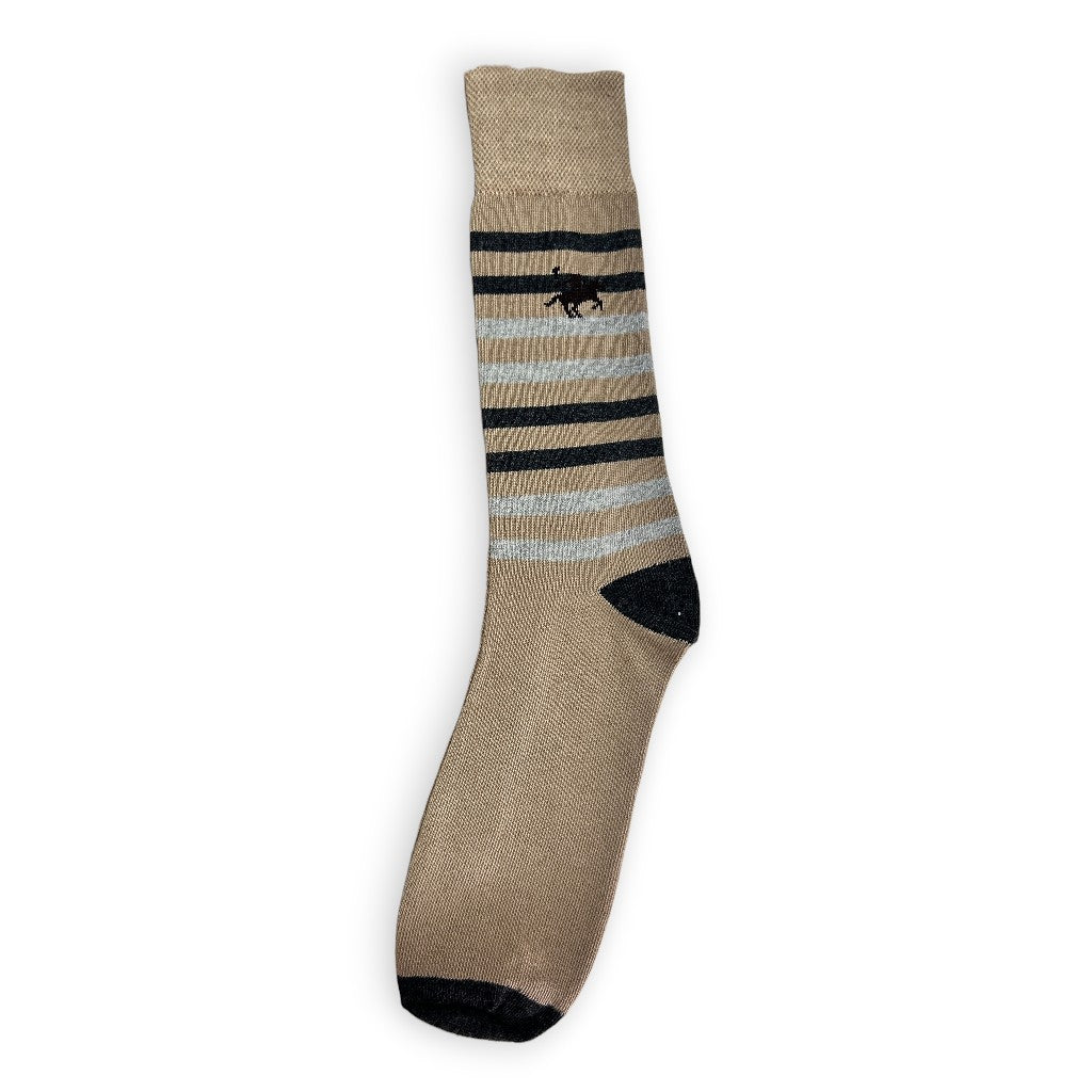 Calcetines estampados surtido unitalla caballero Polo paquete de 12 pares