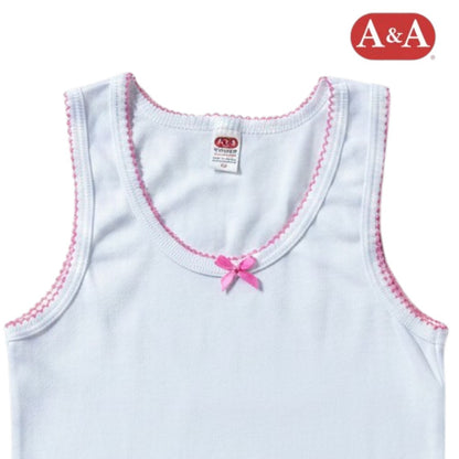 Camiseta inter con vies rosa niña AYA