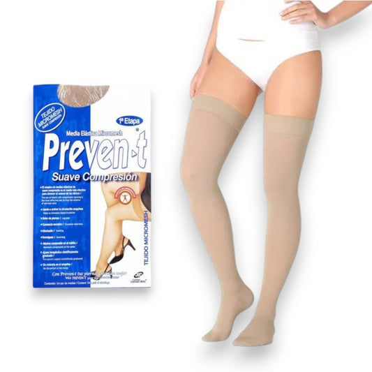 Media suave compresión 1ra etapa para varices Prevent