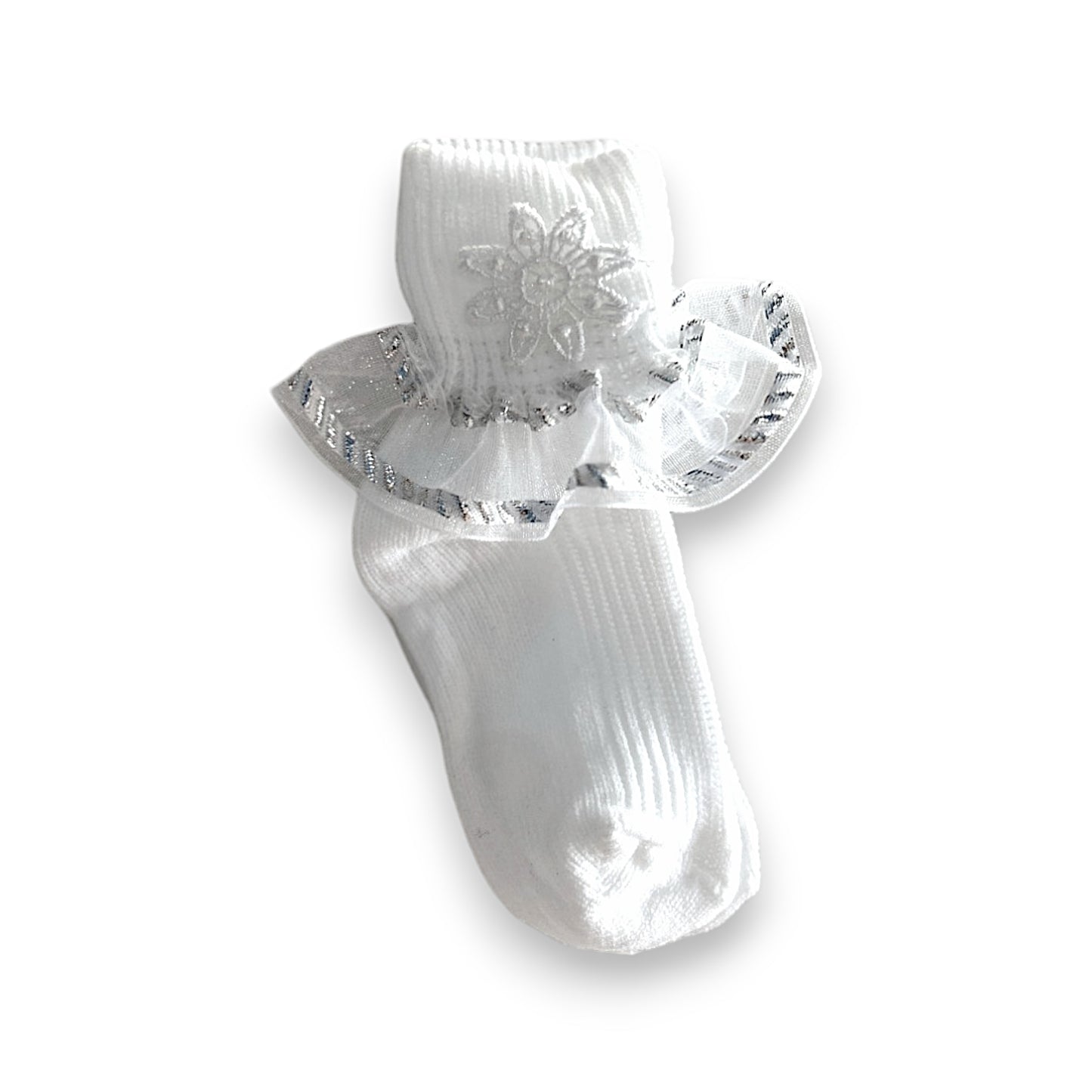 Tobillera Sary varios modelos hueso/blanco paquete de 12