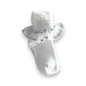 Tobillera Sary varios modelos hueso/blanco paquete de 12