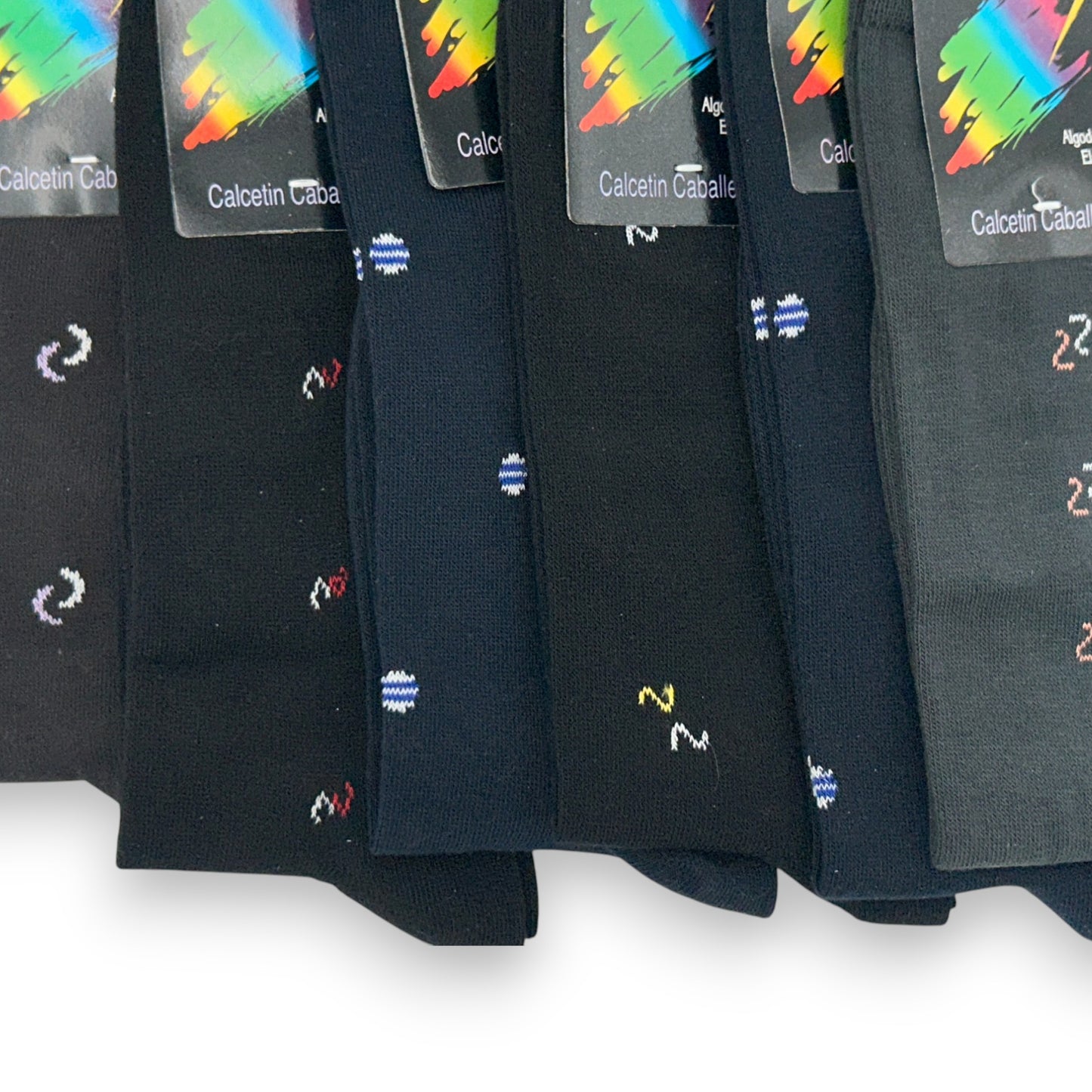 Calcetines con compresión estampados sin costura Jandry paquete de 6