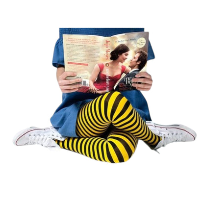 Malla rayada abeja amarillo con negro varias tallas