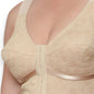 Brasier peto largo con broche frontal y encaje dama #2002 Leyda Fem