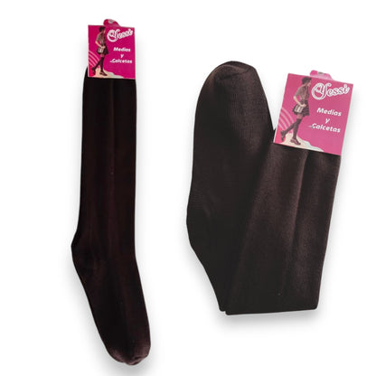 Calceta lisa surtida para señora unitalla Yessi paquete de 12