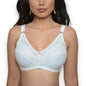 Brasier de algodón sin varilla con detalle de encaje dama #607