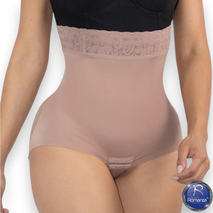 Faja colombiana body strapless con encaje #2061 Romanza