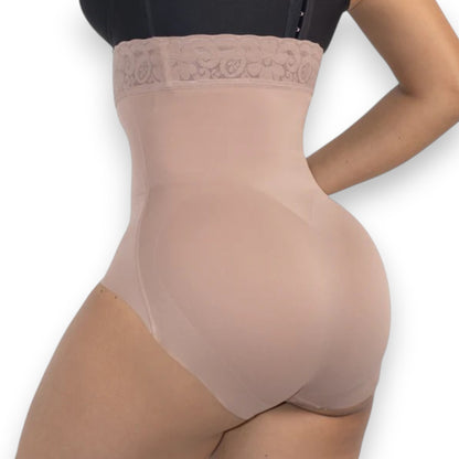 Faja colombiana body strapless con encaje #2061 Romanza