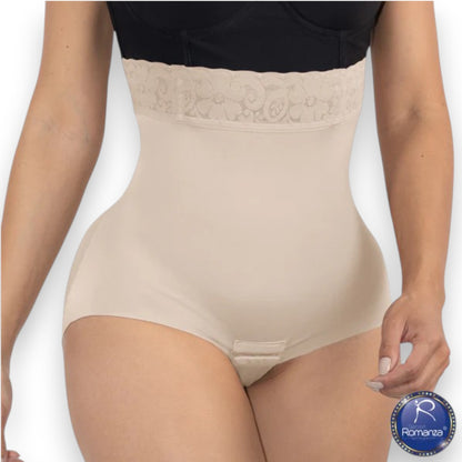 Faja colombiana body strapless con encaje #2061 Romanza