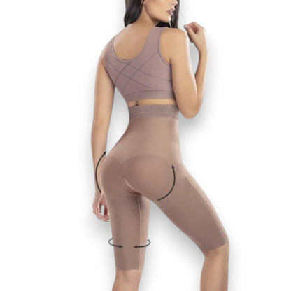 Faja colombiana strapless a la rodilla #2051 Romanza