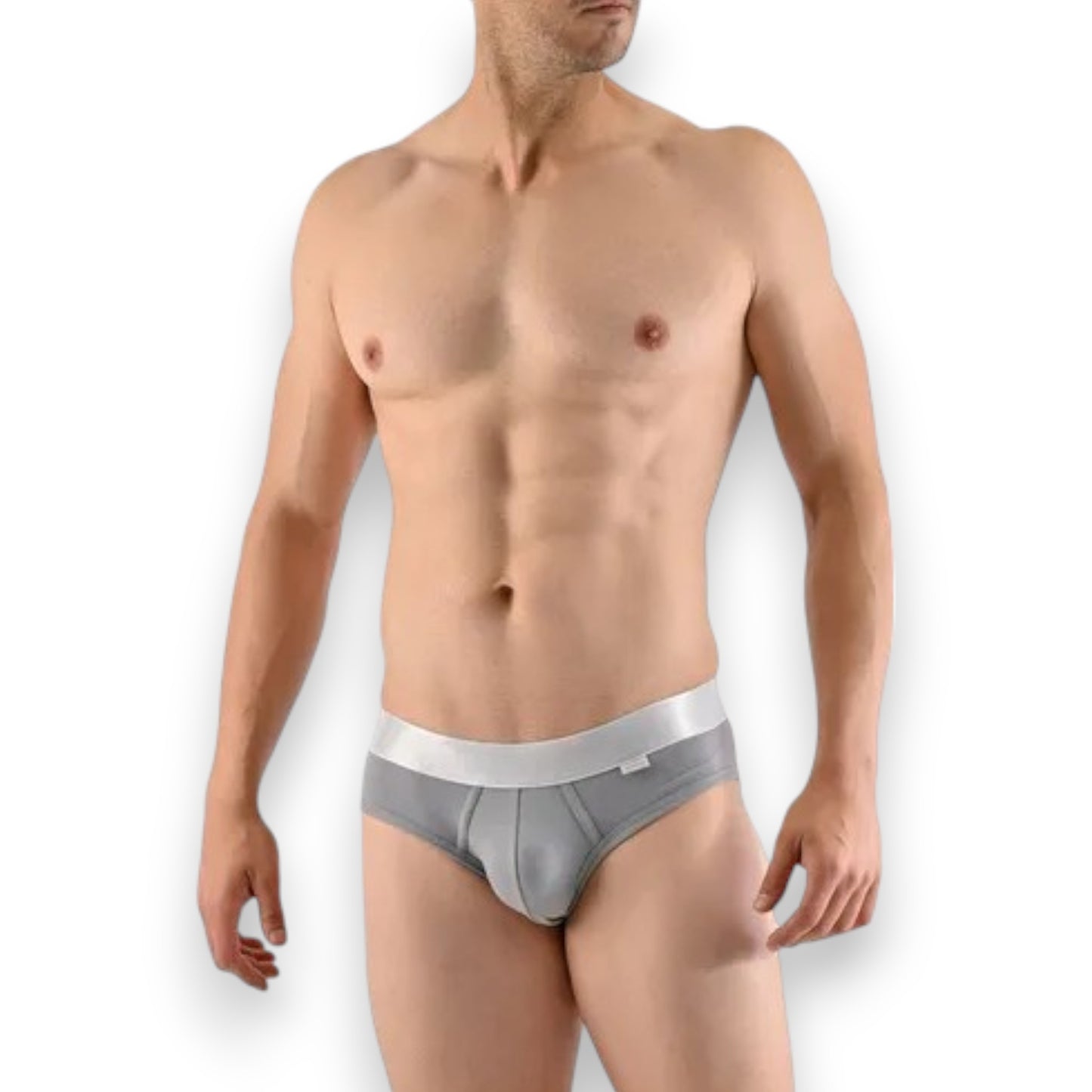 Brief bikini liso de algodón surtido caballero Zaga paquete de 2