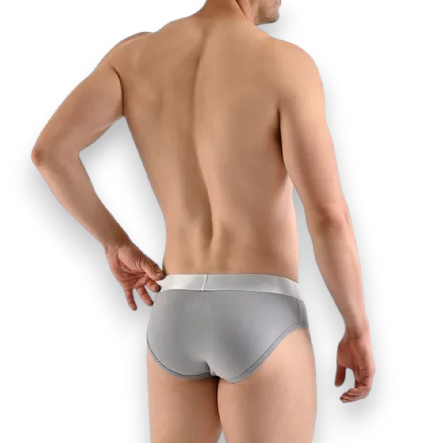 Brief bikini liso de algodón surtido caballero Zaga paquete de 2