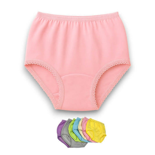 Pantaleta inter surtida colores niña Vianey paquete de 6