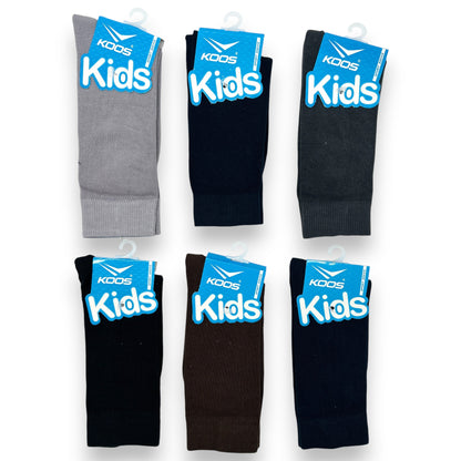 Calcetines de algodón infantil Koos paquete de 6
