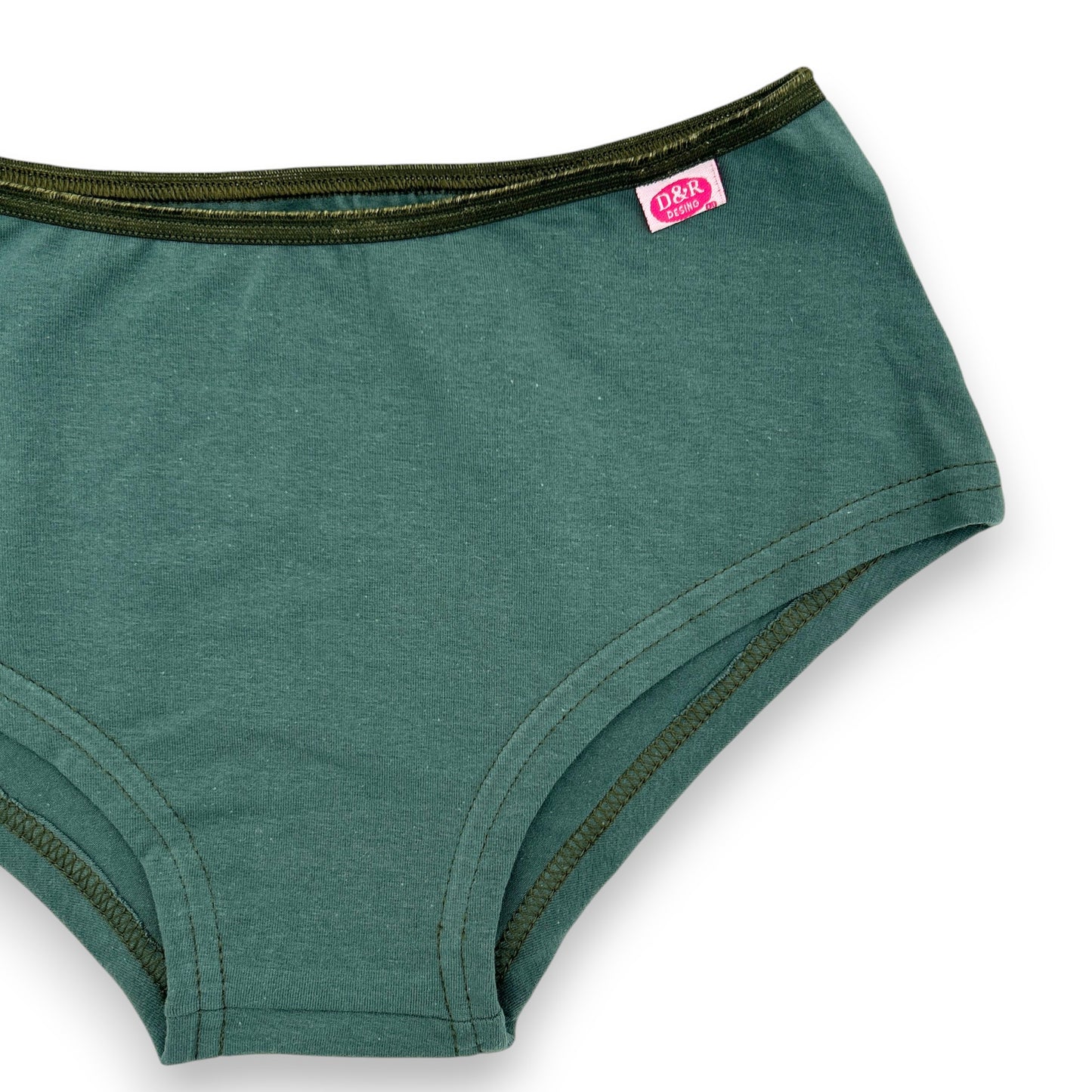 Boxer corto de algodón liso surtido unitalla dama D&R paquete de 6