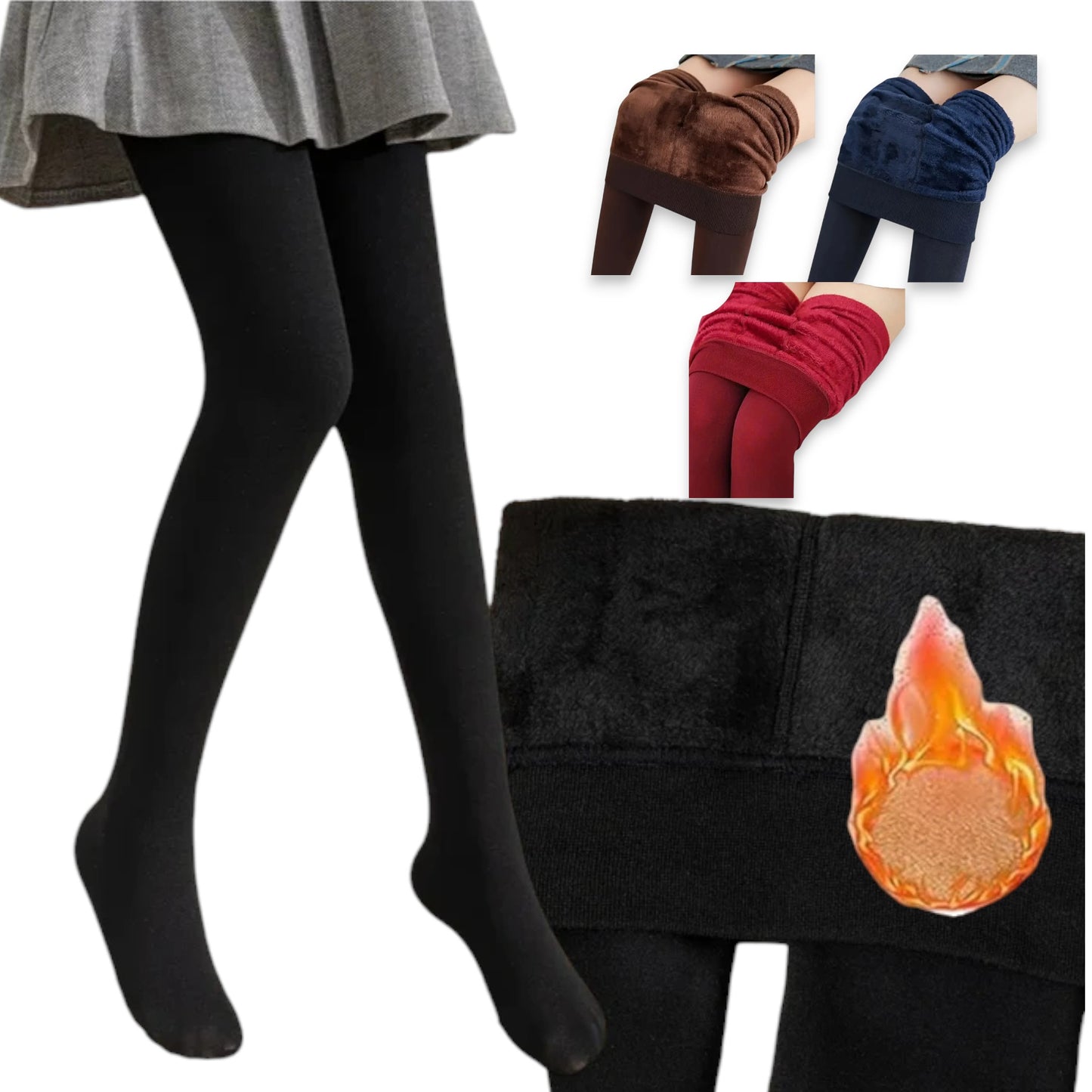 Malla polar forrada con felpa colores niña #4005 Camelia