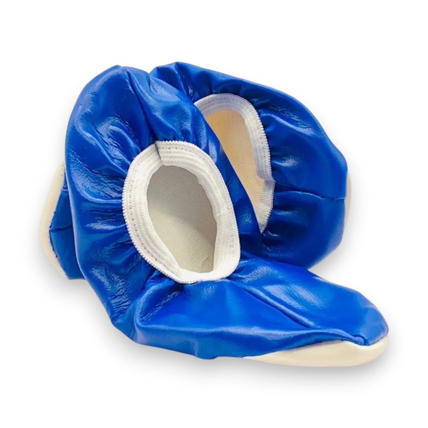 Zapatilla Chemise liso para Baile / Ballet / Disfraz | Tallas 12–26 Azul Rey