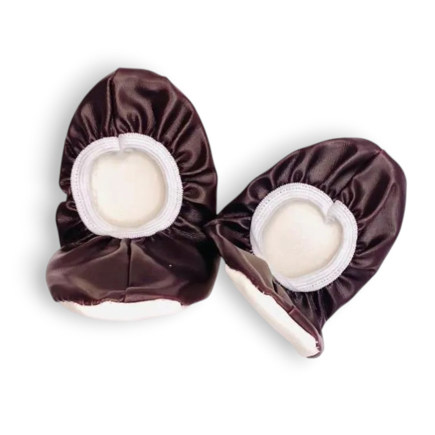 Zapatilla Chemise liso para Baile / Ballet / Disfraz | Tallas 12–26 Cafe