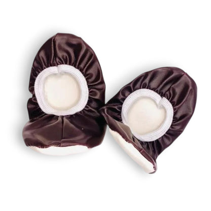 Zapatilla Chemise liso para Baile / Ballet / Disfraz | Tallas 12–26 Cafe