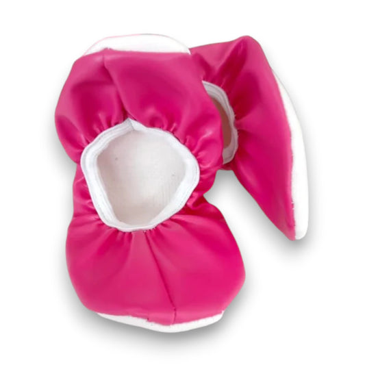 Zapatilla Chemise liso para Baile / Ballet / Disfraz | Tallas 12–26 Fucsia