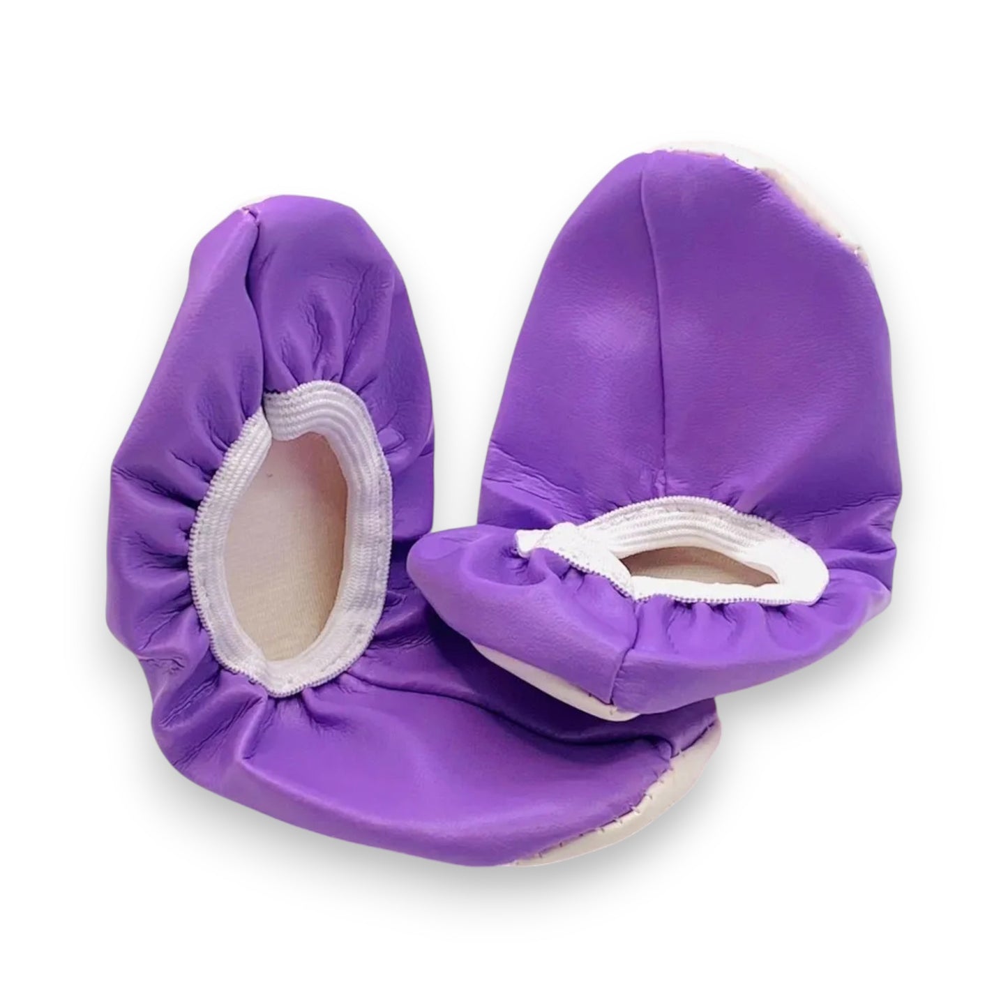 Zapatilla Chemise liso para Baile / Ballet / Disfraz | Tallas 12–26 Lila