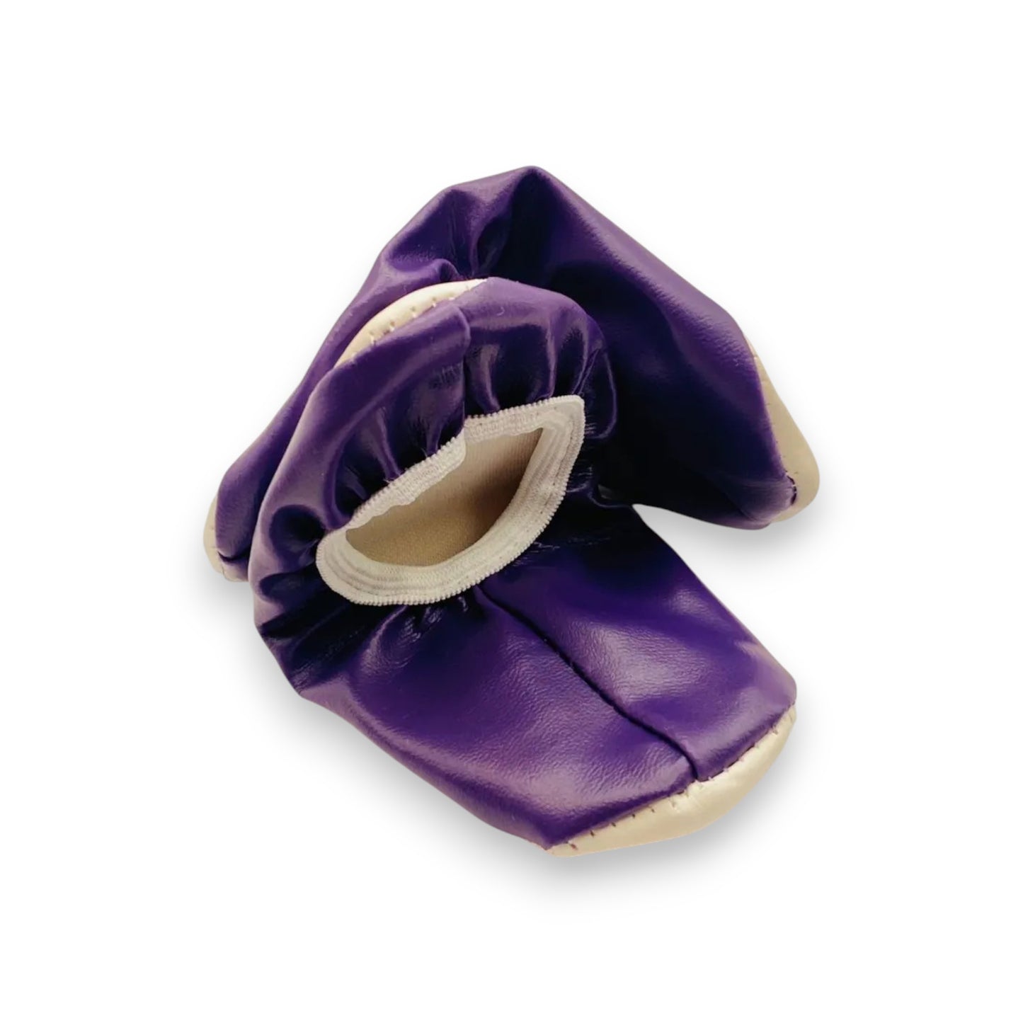 Zapatilla Chemise liso para Baile / Ballet / Disfraz | Tallas 12–26 Morado