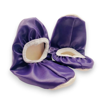 Zapatilla Chemise liso para Baile / Ballet / Disfraz | Tallas 12–26 Morado