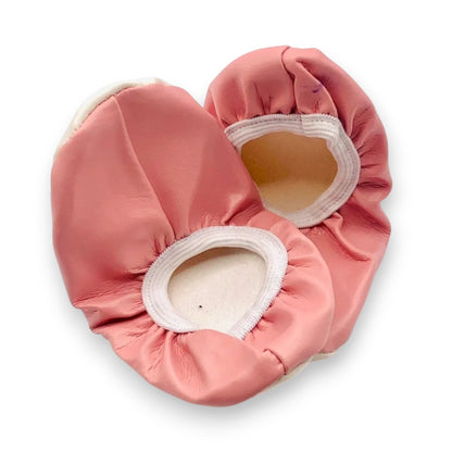 Zapatilla Chemise liso para Baile / Ballet / Disfraz | Tallas 12–26 Palo de Rosa