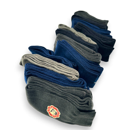 Calceta larga lisa surtida para señora unitalla Oslo paquete de 12