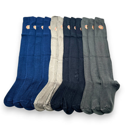 Calceta larga lisa surtida para señora unitalla Oslo paquete de 12