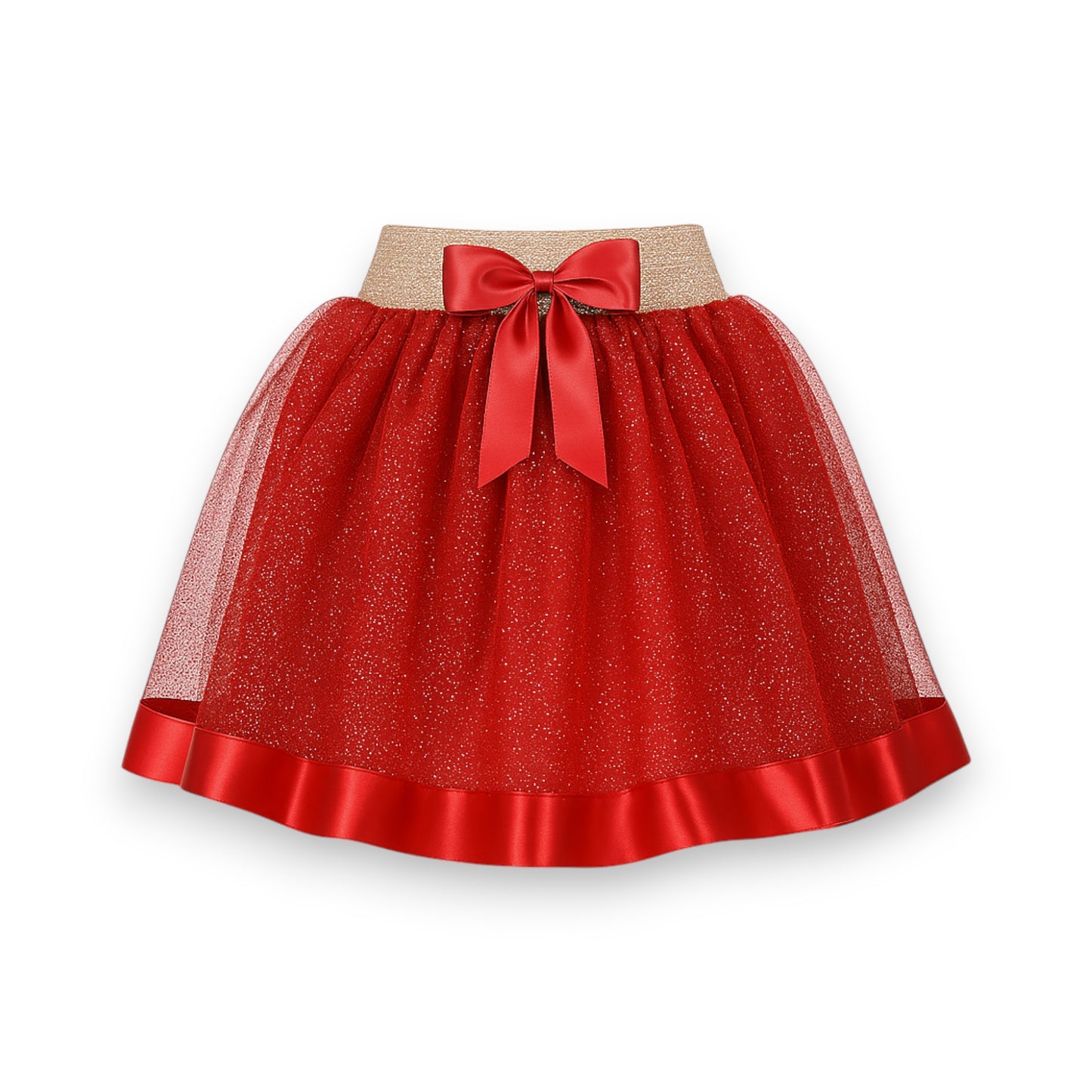 Tutu listón con brillos infantil varios colores niña