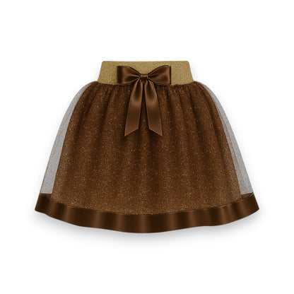 Tutu listón con brillos infantil varios colores niña