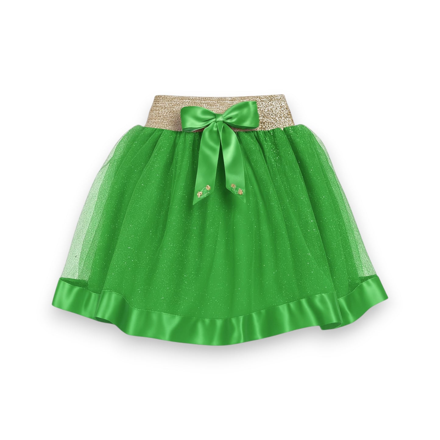 Tutu listón con brillos infantil varios colores niña
