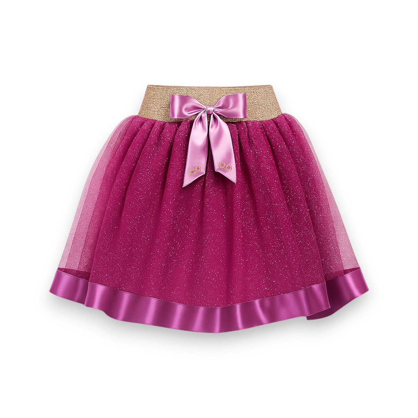 Tutu listón con brillos infantil varios colores niña