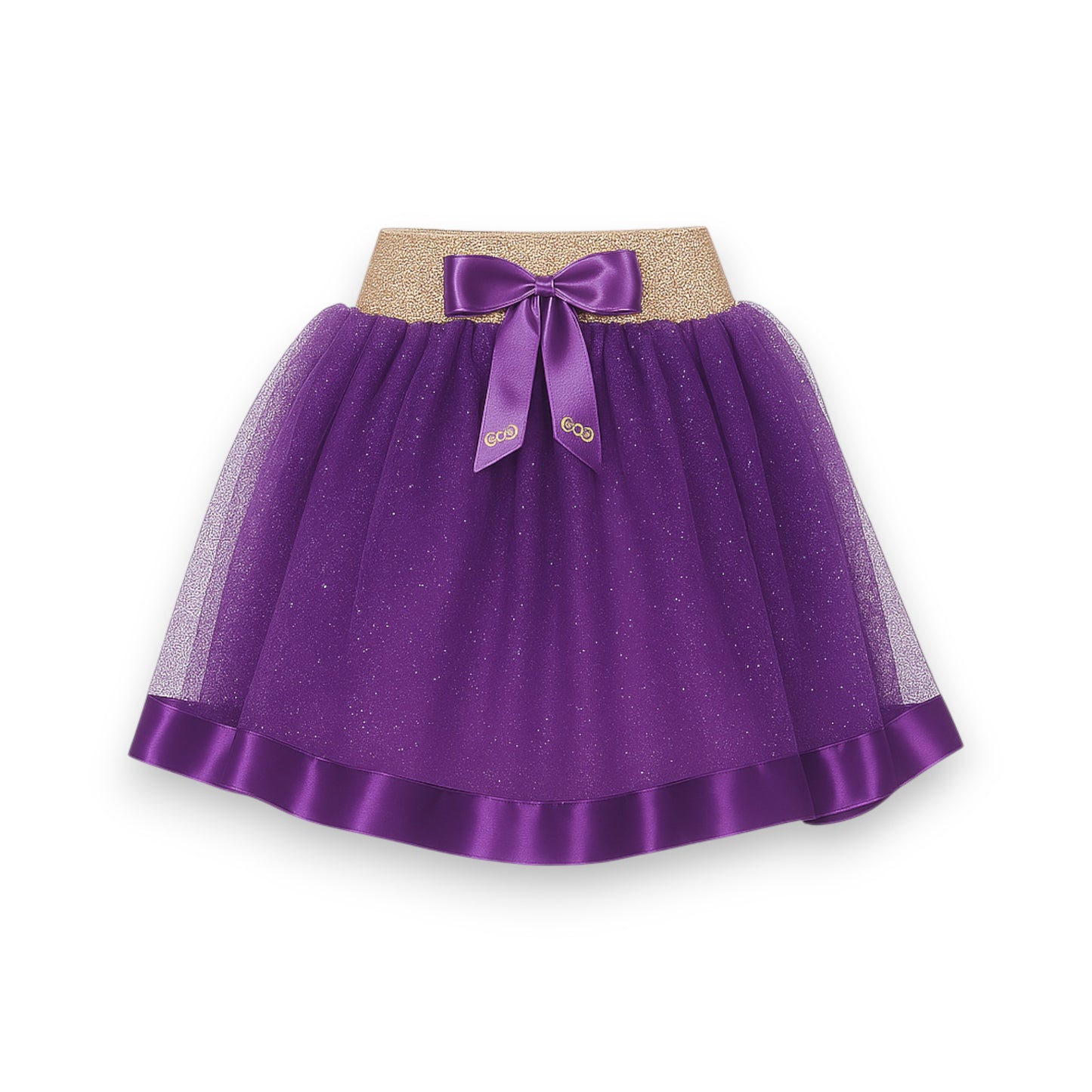 Tutu listón con brillos infantil varios colores niña