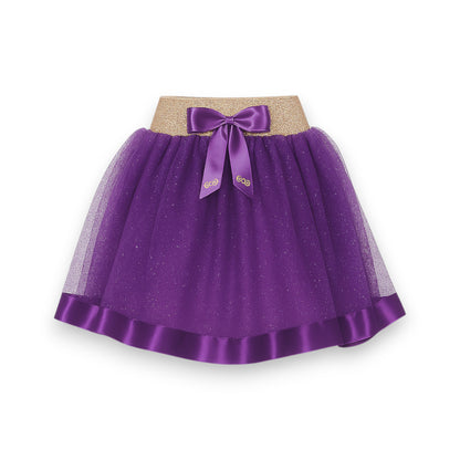 Tutu listón con brillos infantil varios colores niña