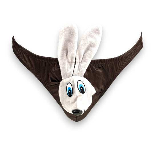 Tanga figura broma caballero unitalla de Conejo